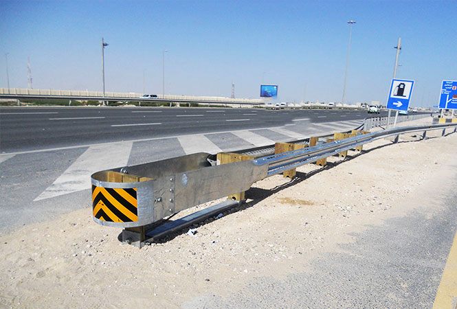 Safety Barrier End Terminal Safety Barrier End Terminal