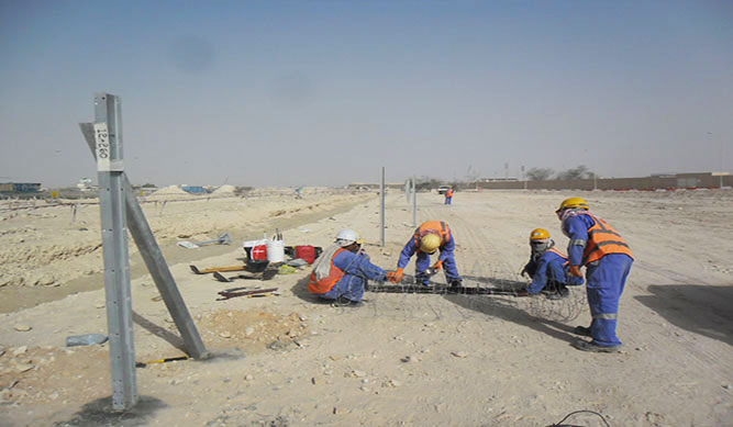 CAMEL FENCE INSTALLATION